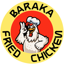 Baraka Fried Chicken logo.